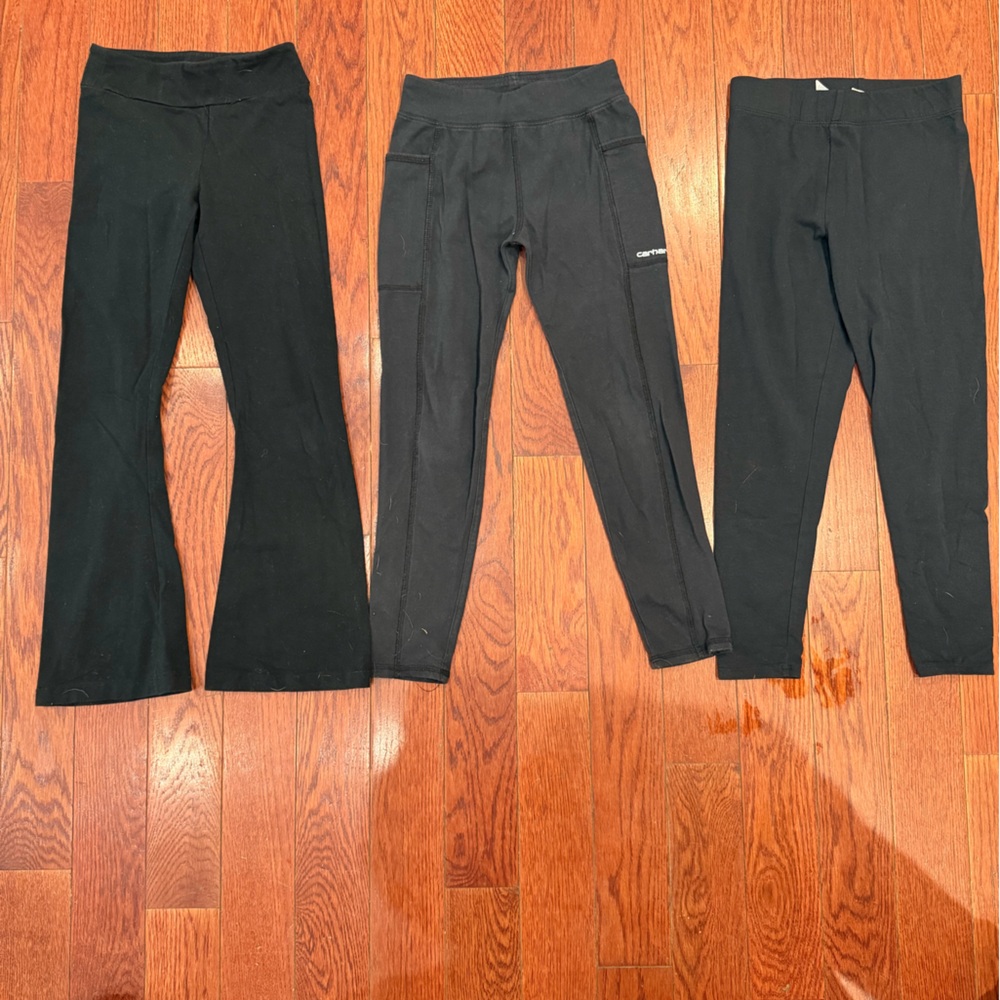 Black Leggings Trio